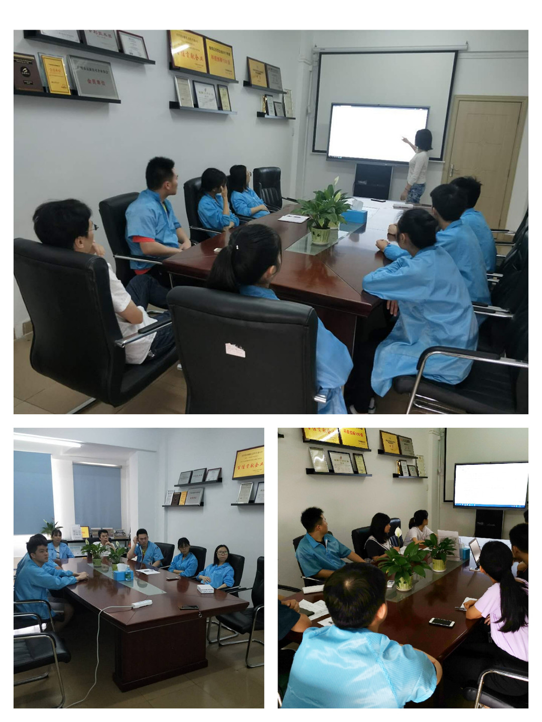 生产再忙，不忘安全防范及培训